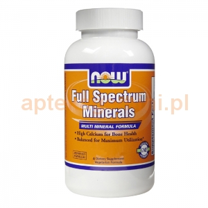 NOW FOODS Full Spectrum Minerals, 120 kaspułek