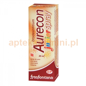 HERB-PHARMA Fytofontana Aurecon Junior, spray do uszu dla dzieci, od 3 lat, 30ml