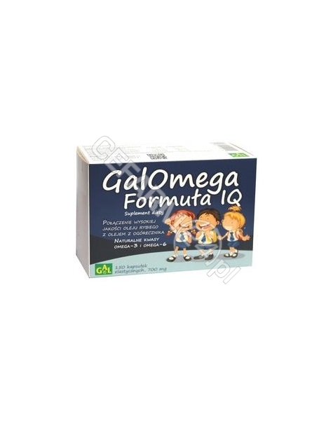 GAL Galomega formuła iq x 150 kaps