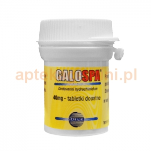 GALENUS Galospa 40mg, 20 tabletek