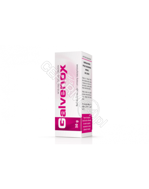 GALENA Galvenox soft żel do nóg 50 g