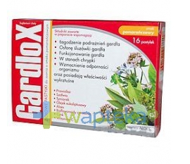 S-LAB SP. Z O. O. Gardlox 16 tabletek ziołowych bez cukru do ssania
