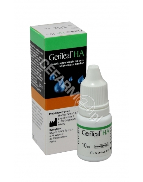 NOVARTIS Genteal ha krople do oczu 10 ml