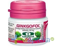 Labofarm Ginkgofol 0,04 g 60 tabletek