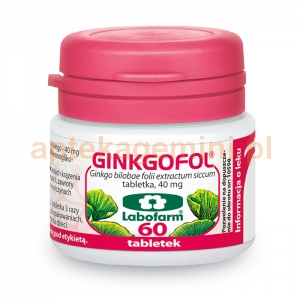 LABOFARM Ginkgofol, 60 tabletek