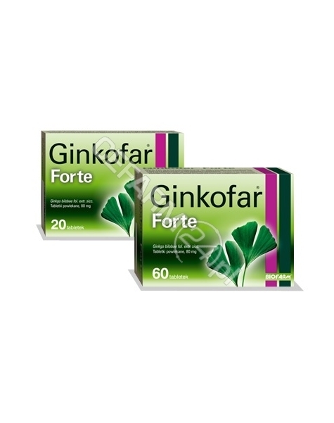 BIOFARM Ginkofar forte x 60 tabl