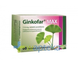 BIOFARM SP.Z O.O. Ginkofar Max 0,114 g 60 tabletek