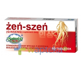 NATURELL POLSKA SP.Z O.O. Ginseng żeń-szeń 60 tabletek