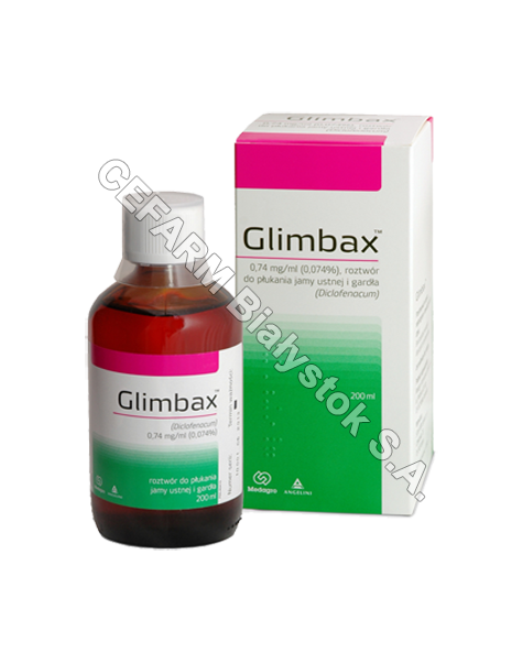 MEDAGRO Glimbax roztwór do płukania jamy ustnej 200 ml