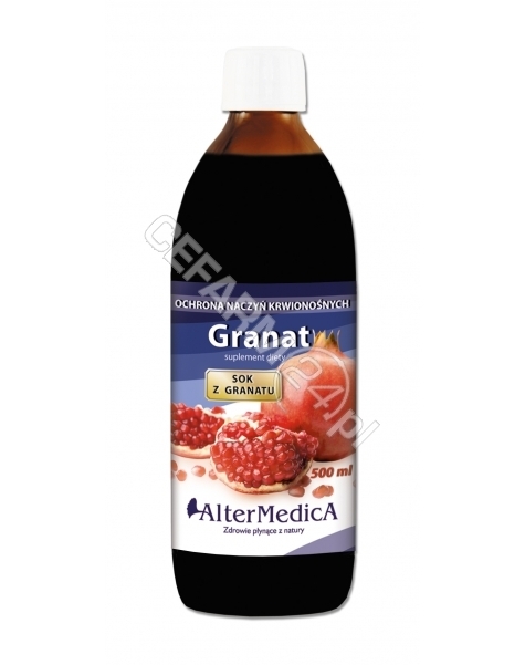 ALTER MEDICA Granat sok z granatu 500 ml (Alter Medica)