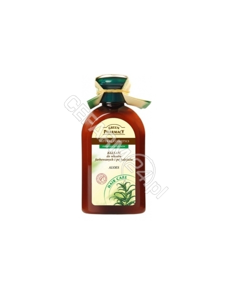 ELFA PHARM Green Pharmacy balsam Aloes do włosów farbowanych i po balejażu 300 ml