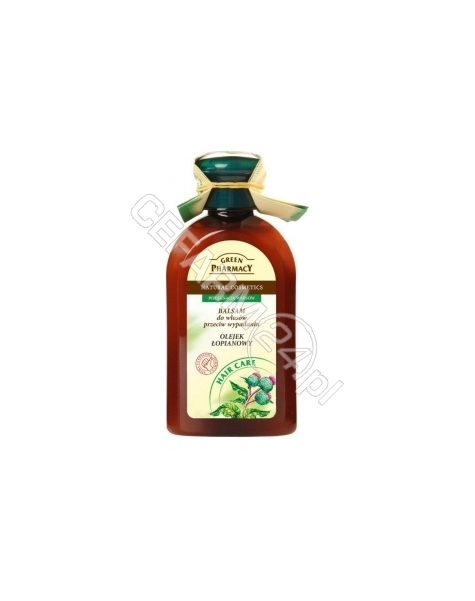 ELFA PHARM Green Pharmacy balsam Olejek łopianowy do włosów przeciw wypadaniu 300 ml