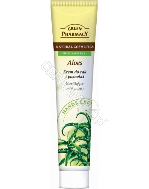 ELFA PHARM Green Pharmacy krem do rąk Aloes - nawilżający, zmiękczający 100 ml