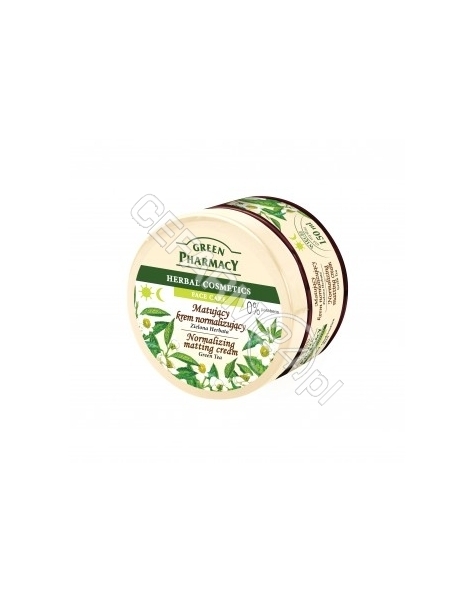 ELFA PHARM Green Pharmacy matujący krem normalizujący Zielona Herbata 150 ml