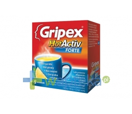 US PHARMACIA SP. Z O.O. Gripex HotActiv Forte 8 saszetek