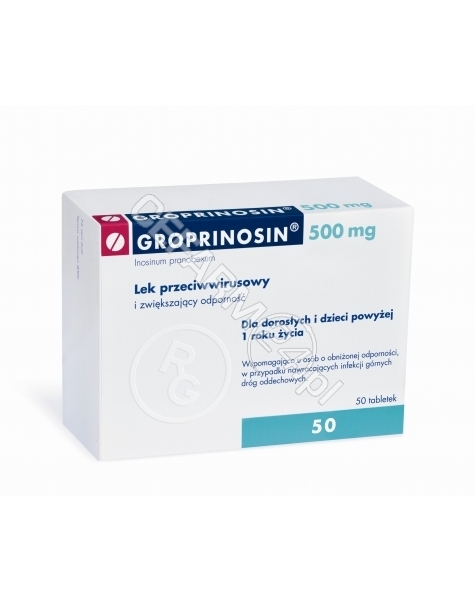 GEDEON RICHT Groprinosin 500 mg x 50 tabl