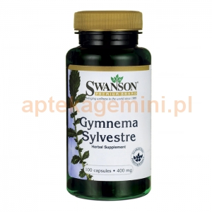 SWANSON Gymnema Sylvestre 400mg, SWANSON, 100 kapsułek