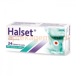 BIOFARM Halset, 1,5mg, 24 tabletki do ssania