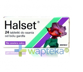 BIOFARM SP.Z O.O. Halset x 24 tabletki do ssania