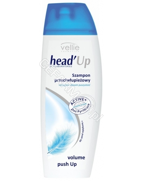 V.LABORATORIES Head'up szampon przeciwłupieżowy nadający włosom puszystość Volume push Up 300 ml