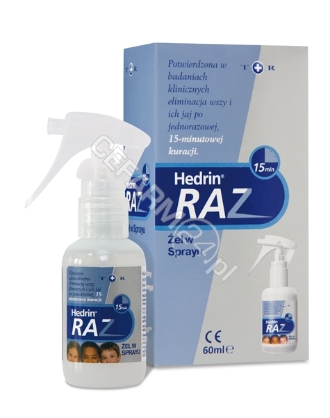 THORNTON & R Hedrin raz żel w sprayu przeciw wszawicy 60 ml