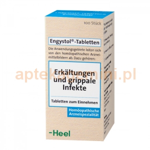 INPHARM HEEL, Engystol, 100 tabletek IMPORT RÓWNOLEGŁY