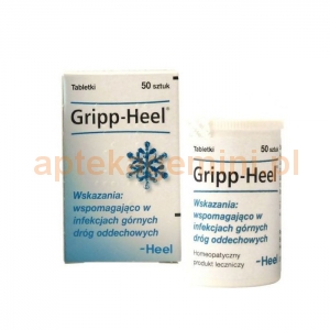 HEEL HEEL, Gripp, 50 tabletek podjęzykowych