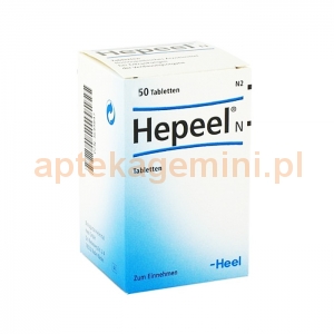 HEEL HEEL, Hepeel N, 50 tabletek