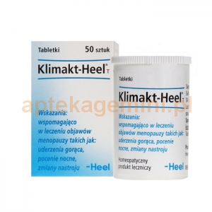 HEEL HEEL, Klimakt-Heel T, 50 tabletek