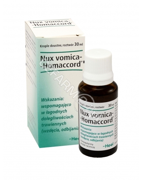 HEEL Heel nux-vomica homaccord krople 30 ml