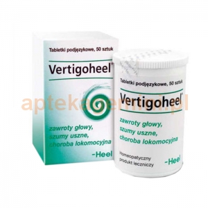HEEL HEEL, Vertigoheel, 50 tabletek podjęzykowych