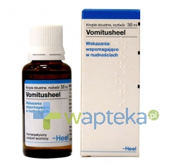 BIOLOGISCHE HEILMITTEL HEEL GMBH Heel Vomitusheel krople przeciwwymiotne 30ml