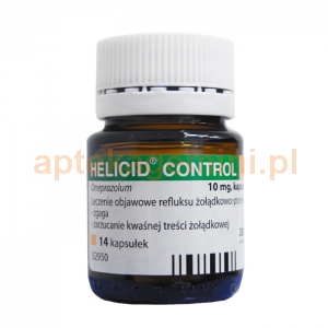 ZENTIVA Helicid Control 10mg, 14 kapsułek