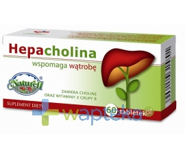 NATURELL POLSKA SP.Z O.O. Hepacholina 60 tabletek