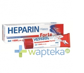 HASCO-LEK PPF Heparin Hasco Forte żel 1000 j.m. 35 g