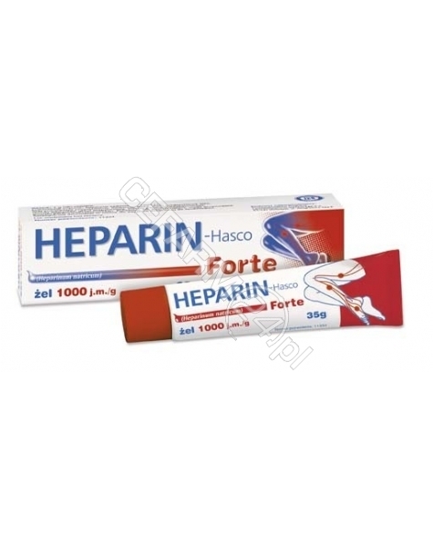 HASCO-LEK Heparin-hasco forte żel 35 g