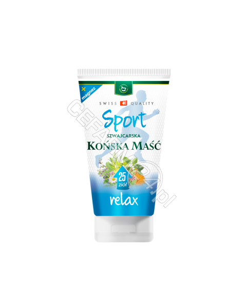 HERBAMEDICUS Herbamedicus końska maść szwajcarska SPORT - RELAX 150 ml