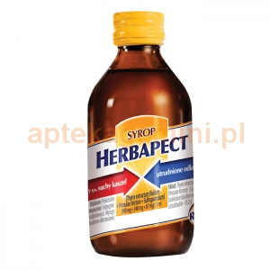 Aflofarm Herbapect, syrop bez cukru, 125ml (150g)