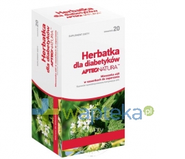 SYNOPTIS PHARMA SP. Z O.O. Herbatka dla diabetyków APTEO NATURA 20 saszetek