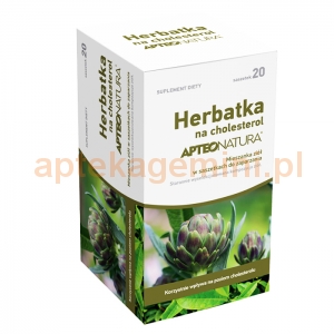 SYNOPTIS PHARMA Herbatka na cholesterol, ApteoNatura, 20 saszetek