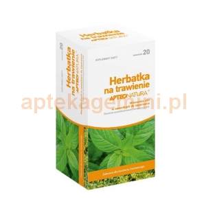 SYNOPTIS PHARMA Herbatka na trawienie, ApteoNatura, 20 saszetek