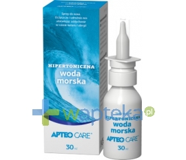 SYNOPTIS PHARMA SP. Z O.O. Hipertoniczna woda morska APTEO CARE 30ml