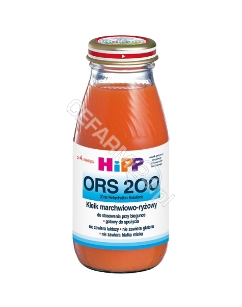 HIPP Hipp ors 200 kleik marchwiowo - ryżowy 200 ml