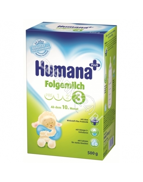 HUMANA Humana 3r premium z prebiotykiem 500 g