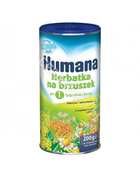 HUMANA Humana herbatka na brzuszek 200 g