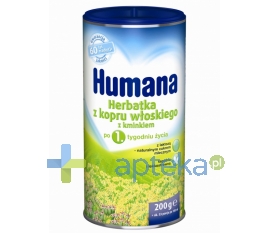 HUMANA GMBH HUMANA Herbatka z kopru włoskiego z kminkiem granulat 200g