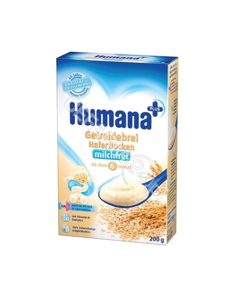 HUMANA Humana kaszka bezmleczna HA/SL owsiana 200 g