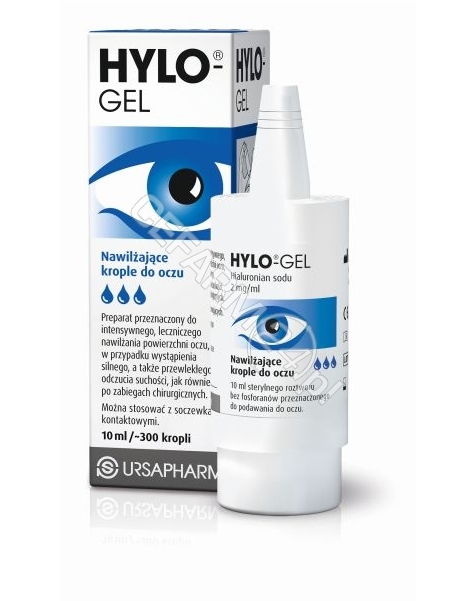 URSAPHARM Hylo-gel żel do oczu 10 ml