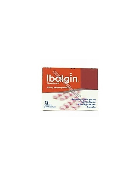 ZENTIVA Ibalgin 200 mg x 12 tabl powl