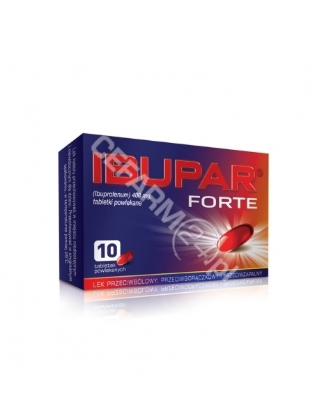 ADAMED Ibupar forte 400 mg x 10 tabl powlekanych